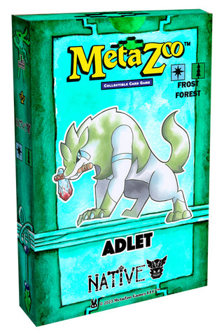 MetaZoo Native Theme Deck ADLET (Frost/Forest)