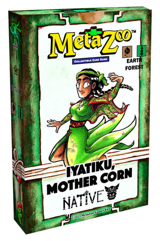 MetaZoo Native Theme Deck IYATIKU MOTHER CORN (Earth/Forest)