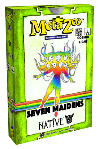 MetaZoo Native Theme Deck SEVEN MAIDENS (Cosmic/Light)